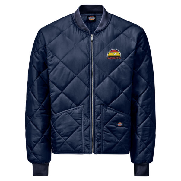 - - Men's Diamond Quilted Jacket Thumbnail
